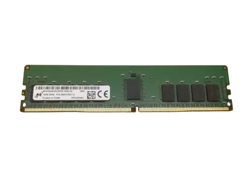Pente Memoria 16 GB 288 pinos RDIMM DDR4 PC4-21300 Dual Rank 2666 Mhz Micron MTA18ASF2G72PDZ-2G6E1QI