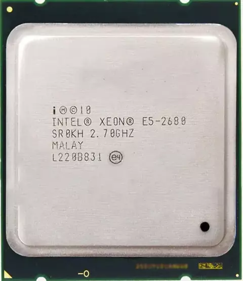 Processor Intel Xeon E5-2680 SR0KH 2.70 GHz 8 Cores 20 MB Cache LGA2011 TDP 130 W