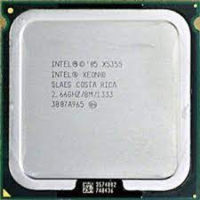 Processor Intel Xeon X5355 SLAEG 2.66 Ghz 4 Cores GHz 8 MB L2 Cache LGA771 TDP 120 W