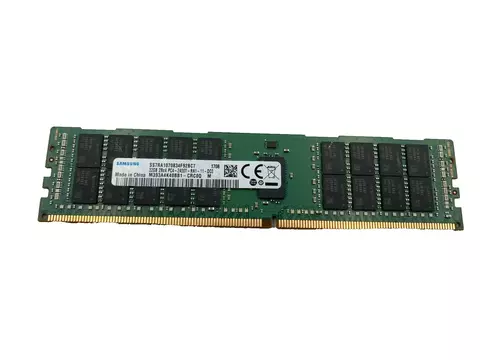 Pente Memoria 32 GB 288 pinos RDIMM DDR4 PC4-19200 Dual Rank 2400 Mhz SamSung M393A4K40BB1-CRC0Q