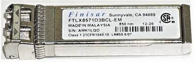 GBIC Finisar Modulo Transceiver 10Gb Fibra 850nm 300M FTLX8571D3BCL-EM