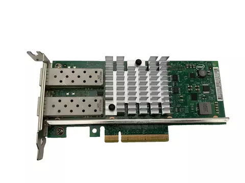 Placa Rede Dell Intel 10 Gb X520-DA2 2 portas SFP+ 0942V6 Perfil Baixo