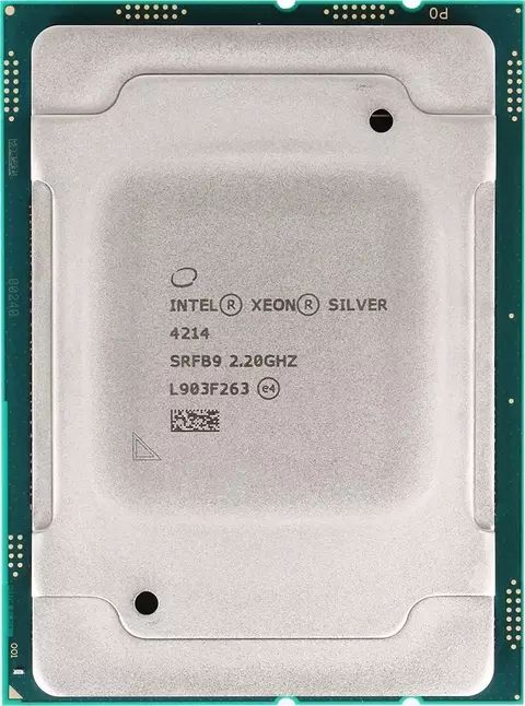 Processador Intel Xeon Silver 4214 SRFB9 2.2 GHz 12 Cores 16.5 MB Cache LGA3647 TDP 85 W