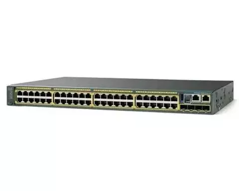 Switch Cisco 2960S 24 portas Giga 4x 1GB SFP WS-C2960S-48TS-L