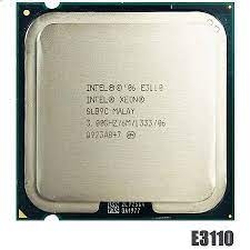 Procesador Intel Xeon E-3110 SLB9C 3.00 GHz 2 Cores 6 MB Cache LGA775 TDP 65 W