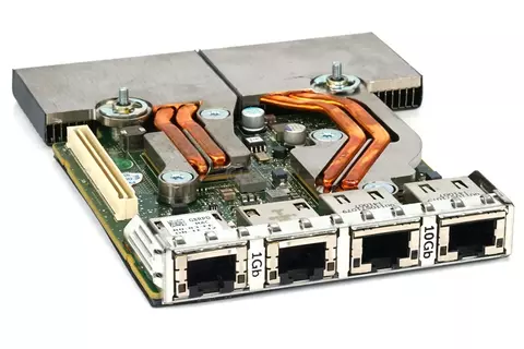 Placa Rede 57800-R Dell Broadcom Daughter Quad 4 portas 2 x 10 Gb + 2 x 1Gb 0G8RPD