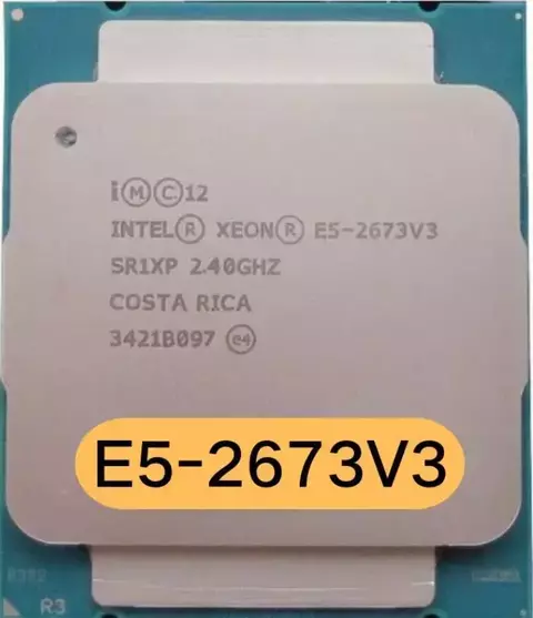 Procesador Intel Xeon E5-2673 V3 SR1XP 2.40 GHz 12 Cores 30 MB Cache LGA20113 TDP 105 W