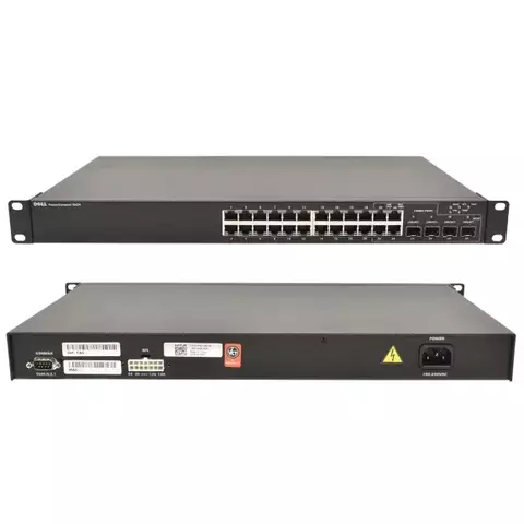 Switch Dell Power Connect 5424 24 puertas Giga 0M023F