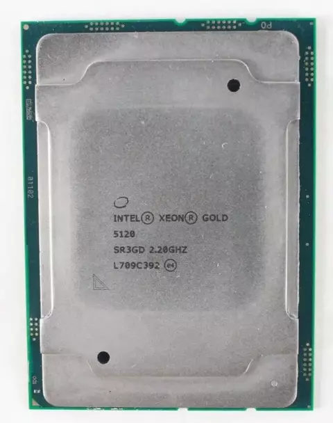 Processador Intel Xeon Gold 5120 SR3GD 2.2 GHz 14 Cores 19.25 MB Cache LGA3647 TDP 105 W