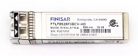 GBIC Finisar Modulo Transceiver 8Gb Fibra 850nm 150M FTLF8528P3BCV-HD