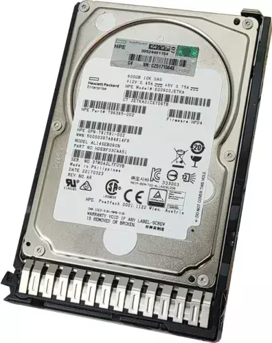 HDD HPE 900 GB 10K 12G 2.5" SAS 796365-001 sem gaveta