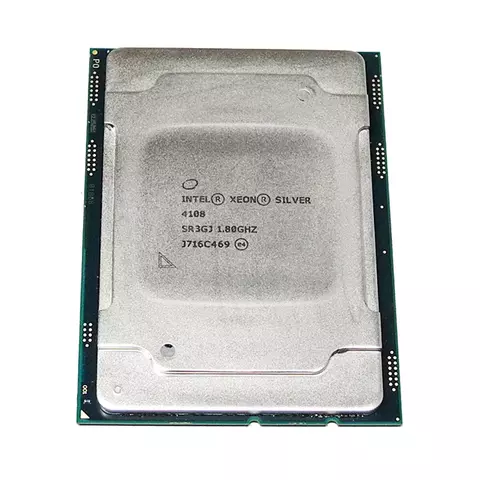 Processor Intel Xeon Silver 4108 SR3GJ 1.8 GHz 8 Cores 11 MB Cache LGA3647 TDP 85 W