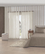 Cortina Rustica Pantex Branco 2.60m x 1.70m - Bella Janela