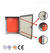 Quadro de Comando Eletrico 1000X800X250 Lisa - comprar online