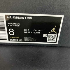 Air Jordan 1 Mid Aj1 554724135 - Lasper Shop