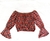 Blusa ciganinha estampada P