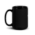 Caneca brilhante preta - Menos ranço, mais café - comprar online
