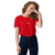 Camiseta de Algodão Orgânico Unissex - Exausta sim, errada jamais - EuEmpoderadx