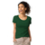 Camiseta básica de tecido orgânico feminina - A little bit dramatic!
