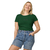 Camiseta básica de tecido orgânico feminina - Calma, caraio. na internet