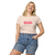 Camiseta básica de tecido orgânico feminina - Não sou sua Barbie na internet