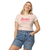 Camiseta básica de tecido orgânico feminina -Barbie - O que te torna diferente também a torna mais forte na internet