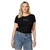 Camiseta básica de tecido orgânico feminina - Eu reclamo, mas resolvo - comprar online