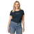 Camiseta básica de tecido orgânico feminina - Eu reclamo, mas resolvo - loja online
