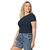 Camiseta básica de tecido orgânico feminina - Dorme que passa!