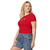 Camiseta básica de tecido orgânico feminina - MU.LHE.RÃO