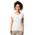 Camiseta básica de tecido orgânico feminina - bordada - N O P E