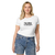 Camiseta básica de tecido orgânico feminina - I'm a free woman