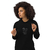 Moletom justo com capuz eco-friendly feminino - She is Strong Brave Fierce Mom - comprar online