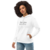 Moletom justo com capuz eco-friendly feminino - a gente mata a fome, mas ela ressuscita - EuEmpoderadx