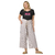 Camiseta gola V justa feminina - Mom Power