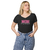 Camiseta gola V justa feminina - Mom Power - comprar online