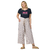 Camiseta gola V justa feminina - Mom Power - loja online