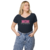 Camiseta gola V justa feminina - Mom Power - comprar online