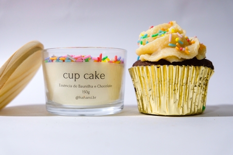 Vela Cup Cake - Baunilha e Chocolate