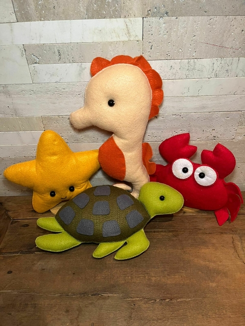 Pelúcias Fundo Do Mar