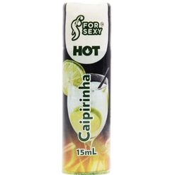 Gel hot comestível saboroso 15ML For Sexy