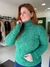Tricô Giovana - Verde - comprar online