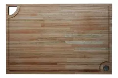 Tabla Eucalipto 50x30 con logo grabado - comprar online