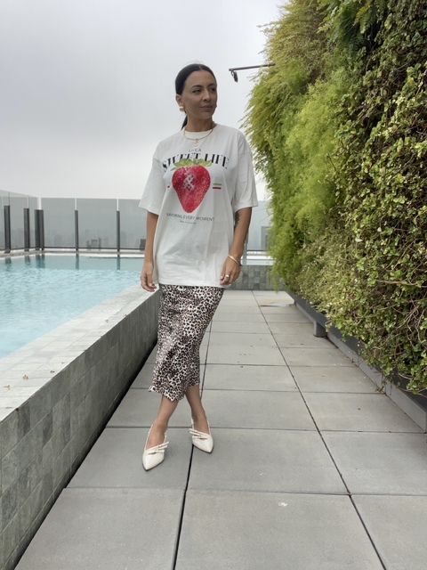 Camiseta Oversized Sweet Life