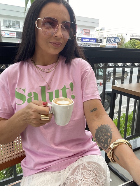 Camiseta básica “Salut”