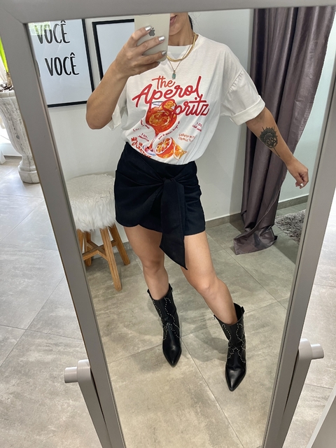 Camiseta Oversized Drink Aperol