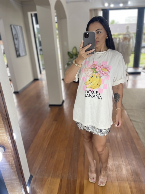 Camiseta Oversized Dolce Banana
