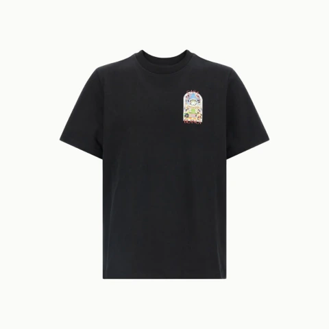 Camiseta Estampado Tennis Landscape