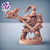 Anão Guerreiro com Machado Gigante e Elmo Miniaturas para RPG - Dungeons & Dragons D&D