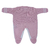 Kit Macacão Jacquard Rosa e Body com Gola Bordada na internet